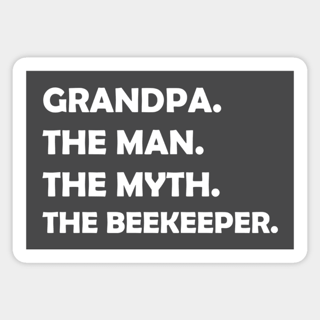 grandpa, man, myth, beekeeper Sticker by KawaiiForYou